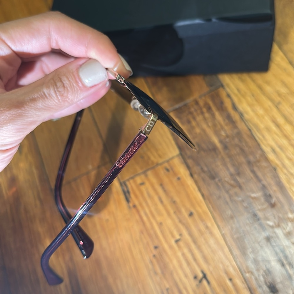 Dior so real pink/gold Sunglasses with Case - Picture 9 of 10